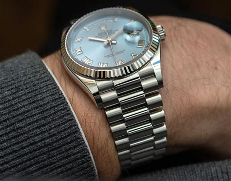 platinum rolex day date|newest Rolex platinum day date.